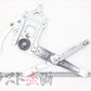 NISSAN Door Window Regulator RH - Skyline R33 2Dr BCNR33 ##663101852