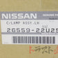 NISSAN Rear Tail Lamp Assy LH - Skyline R33 BCNR33 2Dr #663101884