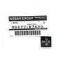 Nissan Turn Signal Label - R32 BNR32 S13 180SX Z32 ##663111653