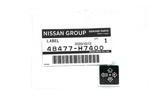 Nissan Turn Signal Label - R32 BNR32 S13 180SX Z32 ##663111653