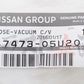 OEM Nissan Clutch Master Hose & Check Valve - BCNR33 ##663121493S1 - Trust Kikaku