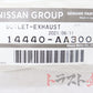 NISSAN Turbine Outlet Front Side - BNR34 #663121703