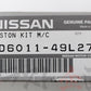 OEM Nissan Brake Master Cylinder Overhaul Kit 15/16 Bosch - BNR32 NISMO N1 #663131194 - Trust Kikaku