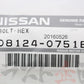 OEM Nissan Mounting Bolts And Pins For Transmission Transfer #663151185S1 - Trust Kikaku