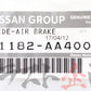 OEM Nissan Brake Air Guide RHS - BNR34 #663151480 - Trust Kikaku