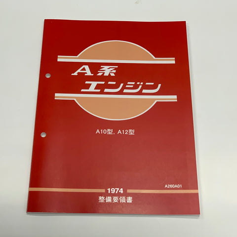 Руководство по техническому обслуживанию Nissan Ver. 1974 г. Двигатель серии A ##663181313 