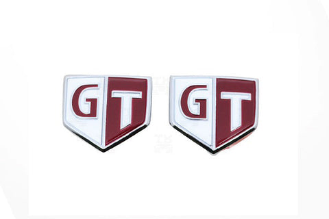 NISSAN GT Side Fender Emblem Set - Skyline R34 #663231416S1 NISSAN