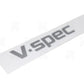 NISSAN V-SPEC Rear Trunk Sticker - BCNR33 #663231418
