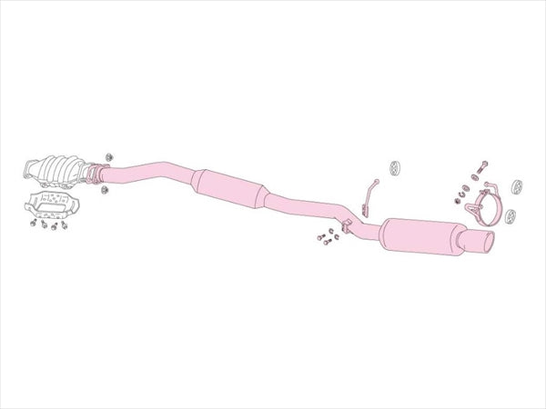 FUJITSUBO Legalis Super R Muffler - Stagea WGNC34 Kai