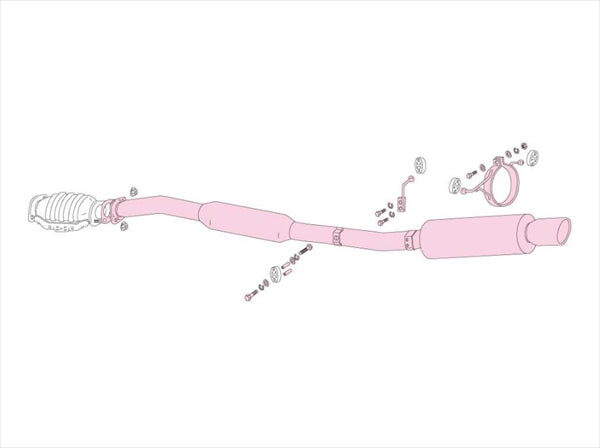 FUJITSUBO Legalis Super R Muffler - ER34