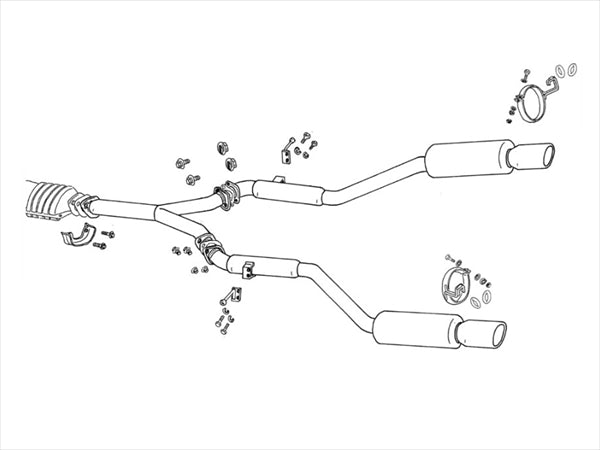 FUJITSUBO Legalis Super R Muffler - JZS147 