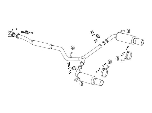FUJITSUBO Legalis Super R Muffler - BP5