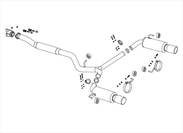 FUJITSUBO Legalis Super R Muffler - BP5 