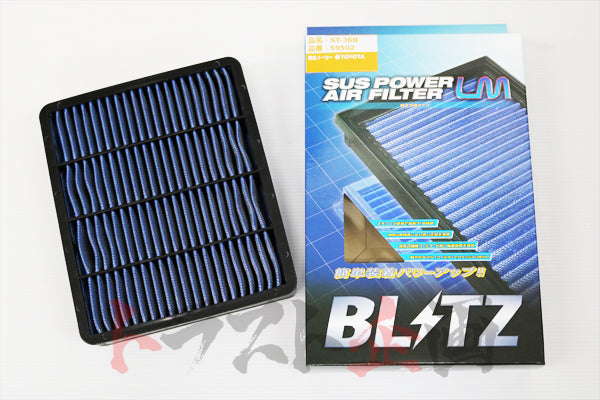 BLITZ Sus Power Air Filter LM - JZX90 JZX100 JZA80 #765121048 - Trust Kikaku