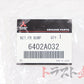 Mitsubishi Front Bumper Hole Cover - Evo9 CT9A ##868101010