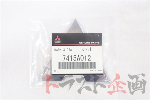 Mitsubishi Trunk Boot Emblem - Lacer Evo CT9A 2004-2007 ##868231001 Mitsubishi