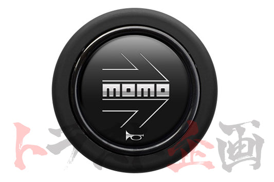 MOMO Horn Button Arrow Matt Black #872111008 - Trust Kikaku