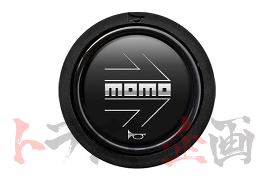 MOMO Horn Button MOMO Arrow Matt Black For Center Ring ##872111015 - Trust Kikaku