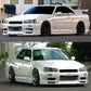 URAS Type-R Front Bumper - Skyline R34 ##901101050