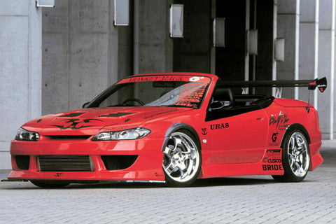 Комплект боковых юбок URAS TYPE-4 - SILVIA S15 ##901101088 