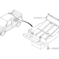 Subaru Rear Diffuser Fin - GDB Applied-F ##456101003