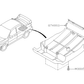 Subaru Rear Diffuser Fin - Subaru Impreza GDB ##456101003