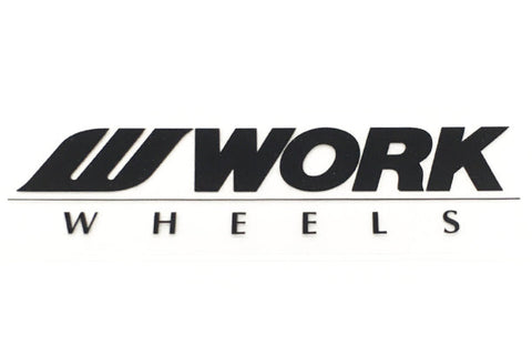 WORK Wheel Spoke Sticker 3.9