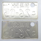 Used Japanese License Plate Front & Rear Set - #036