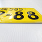 Used Japanese License Plate Front & Rear Set - #040