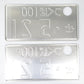 Used Japanese License Plate Front & Rear Set - #045