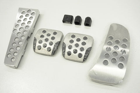 NISSAN Aluminum Pedal Cover and Footrest Cover Set - Skyline BNR34 18016-AB000 #663111101S2 NISSAN