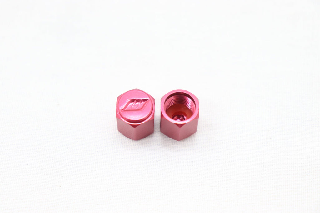 WORK Tire Wheel Valve Stem Air Cap Cover 4pcs Red ##979131057 WORK