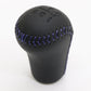 Mitsubishi Shift Knob - Blue Stitch - CP9A ##868111013