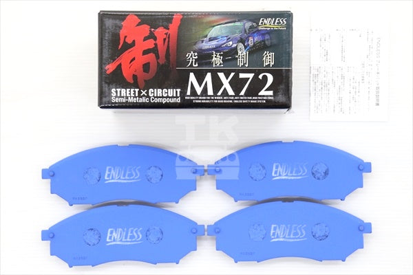 ENDLESS Brake Pads Front Set MX72 - WGNC34 #231201128