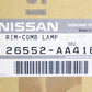 Nissan Rear Tail Lamp Cover RHS - JW0 BNR34 #663101389