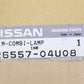 Nissan Rear Tail Lamp Cover Black Pearl - LHS BNR32 #663101378