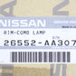 NISSAN Rear Tail Lamp Cover RHS - GV1 BNR34 #663101385