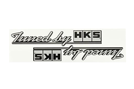 HKS Decal Sheet Sticker - Tuned by Black ##213191002