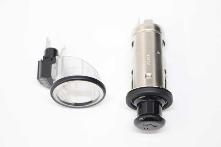 automobile cigarette lighter replacement 12V Car Lighter, Car Free Installation Cigarette Element Socket Plug Socket DC Button, Cigarette Lighter Accessory Push Button for Most Automotive Vehicles : Automotive with Keep It Clean Cigarette lighter assembly: original style