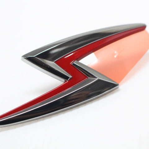 NISSAN Front Hood Emblem Dark Chrome - Silvia S15 #663231409 NISSAN