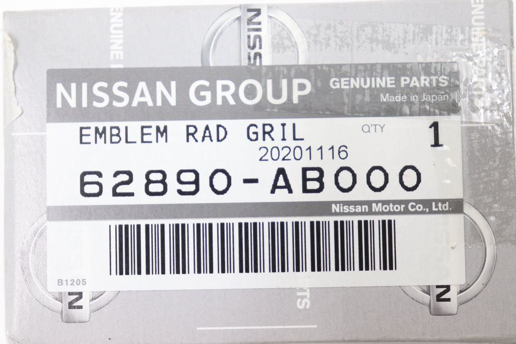 NISSAN Front Grille Emblem - Skyline R34 #663231438 NISSAN
