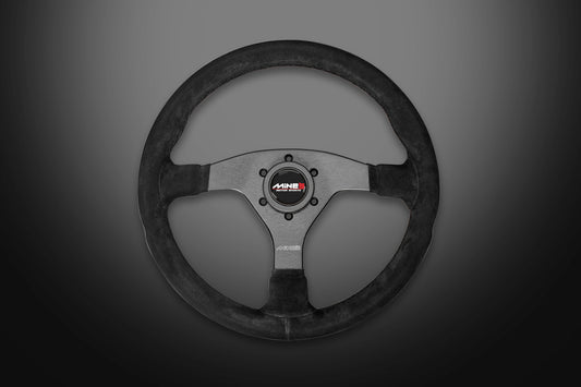 Mine's R-S Back Skin 350mm Steering Wheel Round Shape ##875111038